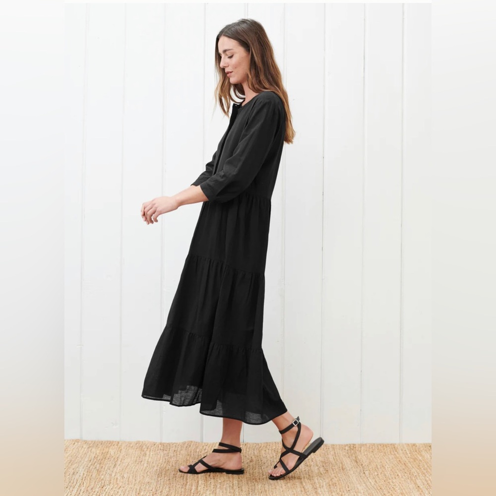 NWOT JENNI KAYNE James Dress in Black